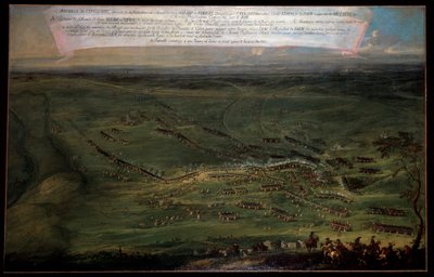 Zevenjarige Oorlog: Pruisische infanterie bij de Slag bij Kolin door August Querfurt