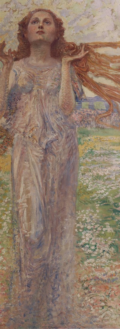 Lente door August Roth
