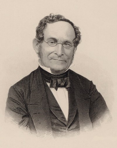 Portret van de componist Albert Methfessel 1785-1869 door August Weger