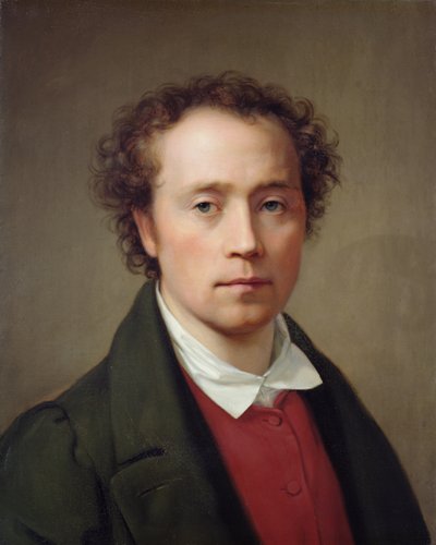 Zelfportret, 1819 door August von der Embde