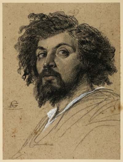 Zelfportret door Auguste Barthelemy Glaize