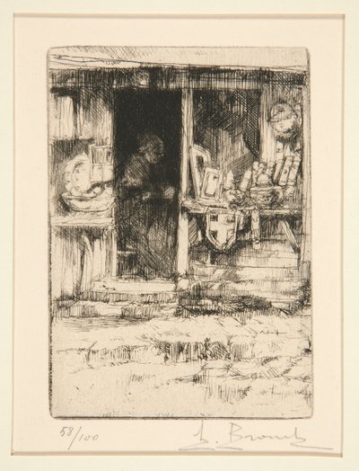Kleine winkel door Auguste Brouet