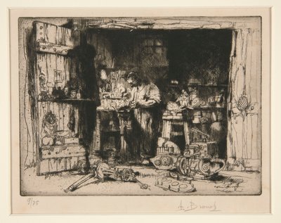 Kleine Monteur door Auguste Brouet