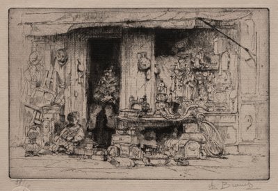 De Kramenhandelaar door Auguste Brouet