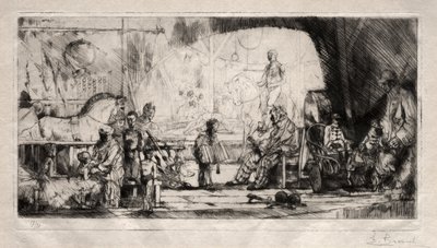 Het Pinder Circus door Auguste Brouet