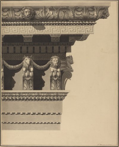 Entablement door Auguste Delacouture