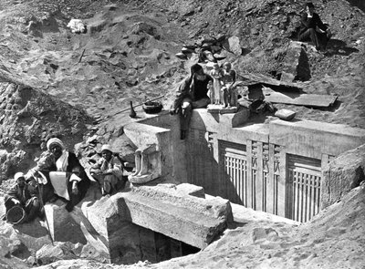 Memphis Saqqara, Egypte, 1893 door Auguste Edouard Mariette