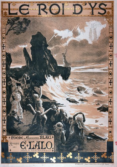 Poster voor de opera Le Roi d
