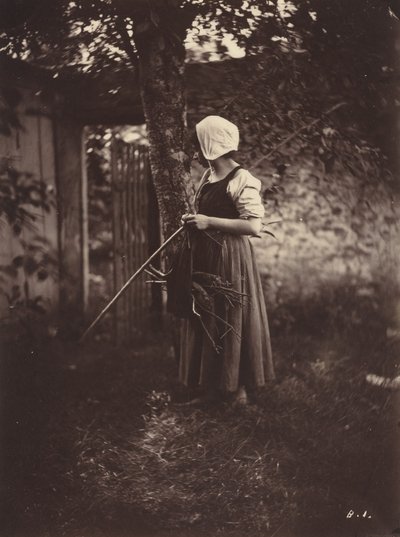 Boer, ca. 1870 door Auguste Giraudon