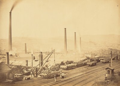 Pétin en Gaudet filiaal en fabrieken in Saint-Chamond door Auguste Hippolyte Collard