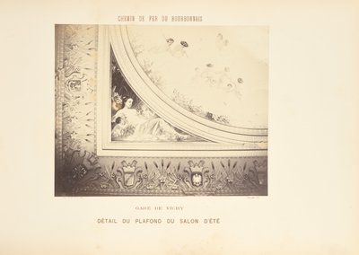 Station Vichy, Platfond du Salon d