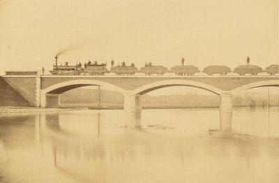 Lijn van Villenueve-Saint-Georges naar Montargis, Viaduct over de Loing (bij Montargis) door Auguste Hippolyte Collard