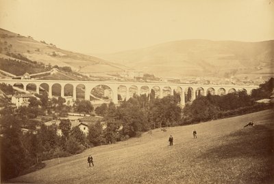 Tarare viaduct door Auguste Hippolyte Collard