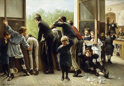 De Klassenclowns door Auguste Joseph Trupheme