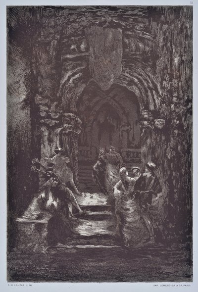 De Trap door Auguste Lauzet