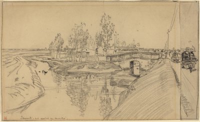 Aankomst op de markt door Auguste Lepere