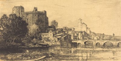 Clisson Beneden-Loire door Auguste Lepere