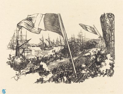 Opdrachtpagina, gepubliceerd 1900 door Auguste Lepere