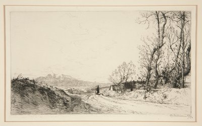 Laatste Bladeren (Vendée) door Auguste Lepere