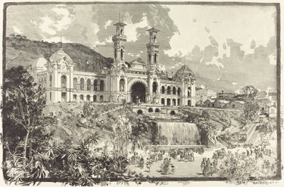 Expositie van Nice door Auguste Lepere