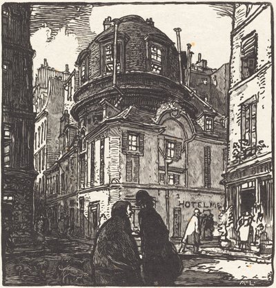 De Oude Academie voor Geneeskunde door Auguste Lepere