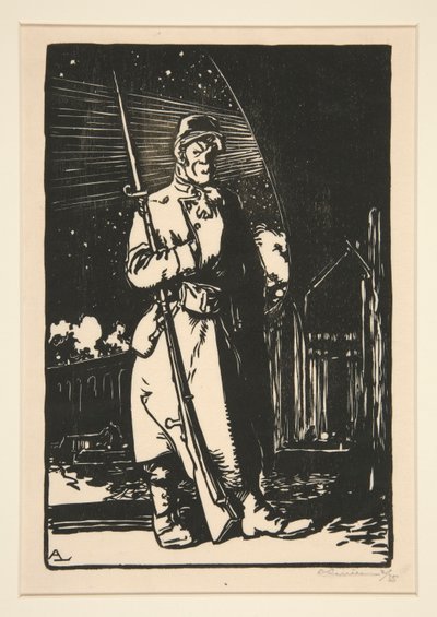 Le G. V. C. (Gardes des voies de communications) door Auguste Lepere