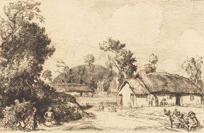 Tijdverdrijf van Rust, Vendee door Auguste Lepere