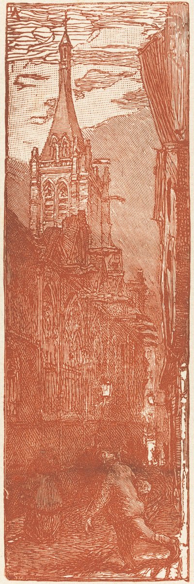 Saint-Severin, gepubliceerd 1901 door Auguste Lepere