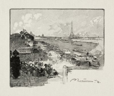 Het Point-du-Jour door Auguste Louis Lepère