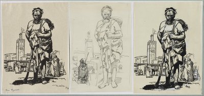 In Marokko door Auguste Louis Lepère