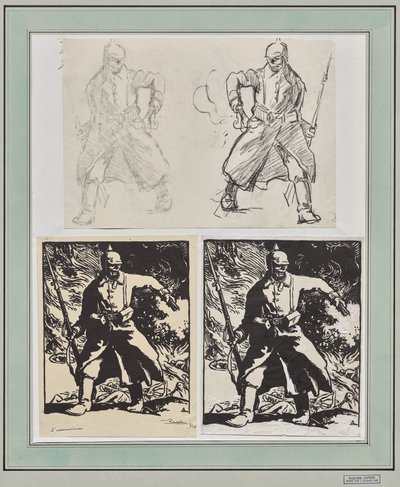 De Brandstichter door Auguste Louis Lepère