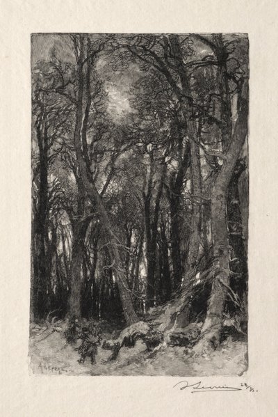 Le Bas Breau door Auguste Louis Lepère