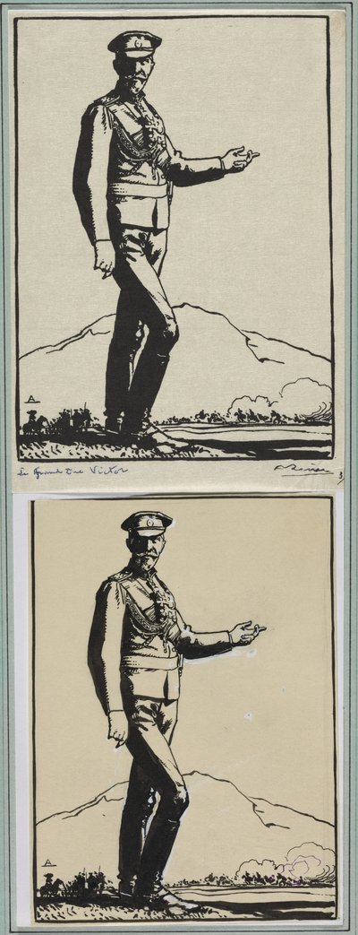 Le Grand Duc Victor, 1914 door Auguste Louis Lepère