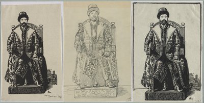 De Tsaar door Auguste Louis Lepère