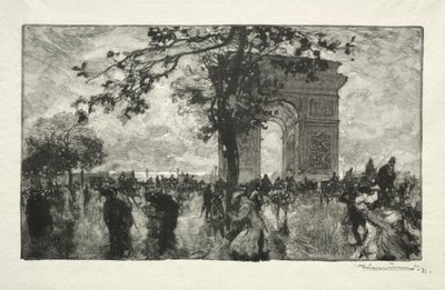 Terugkeer uit het Bos door Auguste Louis Lepère