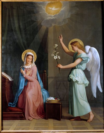 De annunciatie door Auguste Pichon