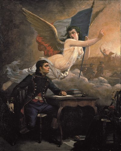 Rouget de Lisle componeert de Marseillaise door Auguste Pinelli