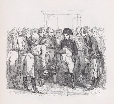 De God van Goede Mensen uit Het Complete Werk van Béranger, 1836 door Auguste Raffet, Lacoste, Eugène Guillaumot