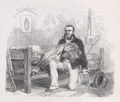 De Oude Vlag uit Het Complete Werk van Béranger, 1836. Makers: Auguste Raffet, Lacoste, Eugène Guillaumot door Auguste Raffet, Lacoste, Eugène Guillaumot