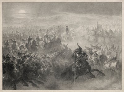 Nachtelijke recensie door Auguste Raffet