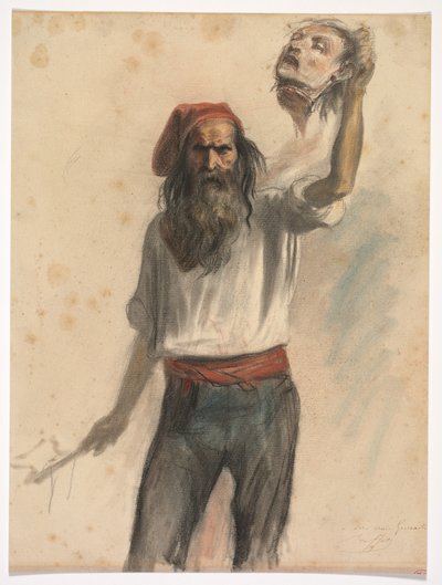 Een beul door Auguste Raffet