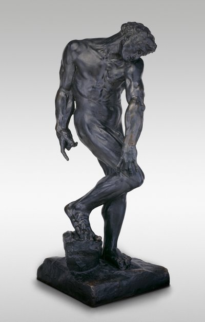 Adam, gemodelleerd door Auguste Rodin