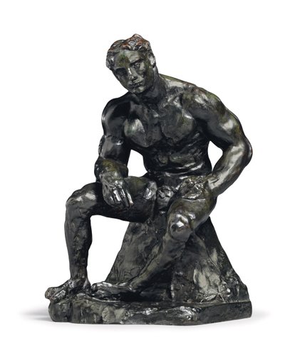 Amerikaanse Atleet, 1901; c. 1927-1935 door Auguste Rodin