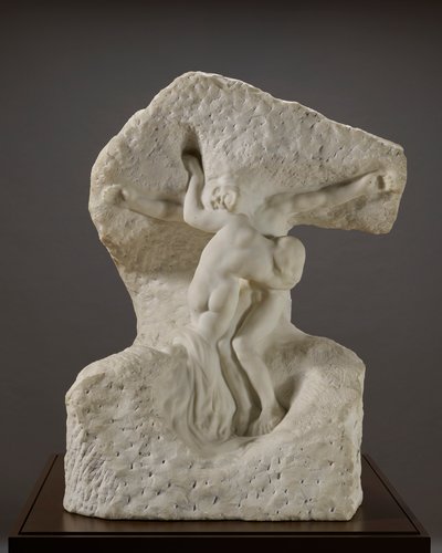 Christus en Maria Magdalena door Auguste Rodin