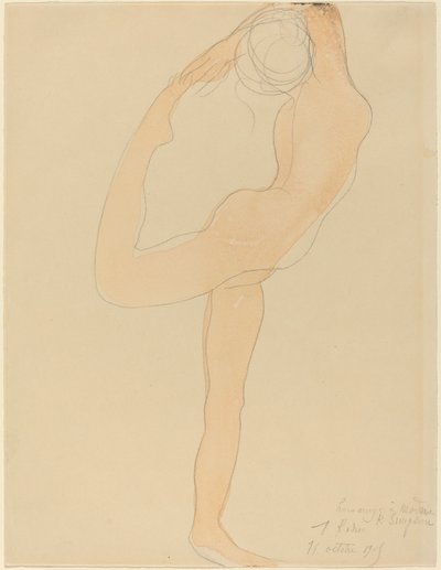 Dansende Figuur door Auguste Rodin