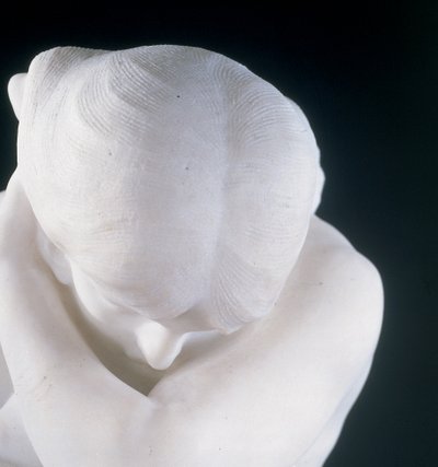 Detail van Eva na het vissen (Bescheidenheid), ca. 1897 door Auguste Rodin