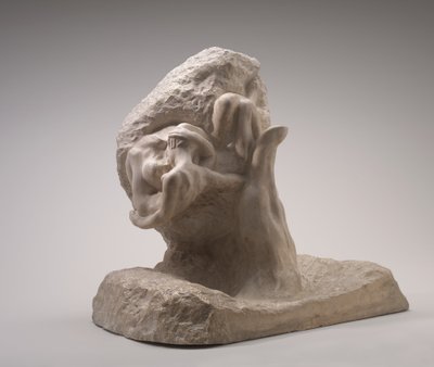 Hand van God, model voor 1898, gegoten in 1903 door Auguste Rodin