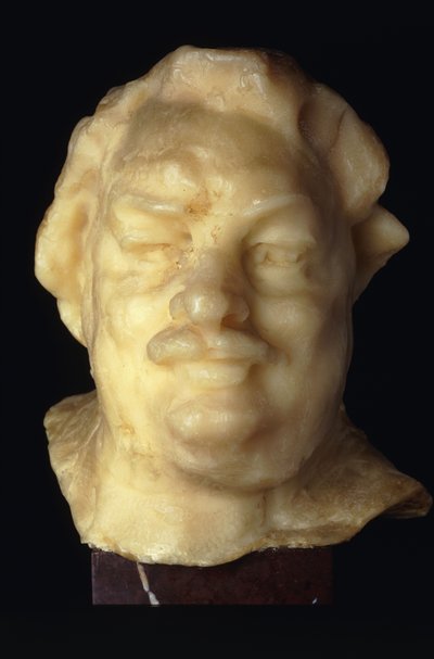 Hoofd van Balzac, 1892 door Auguste Rodin