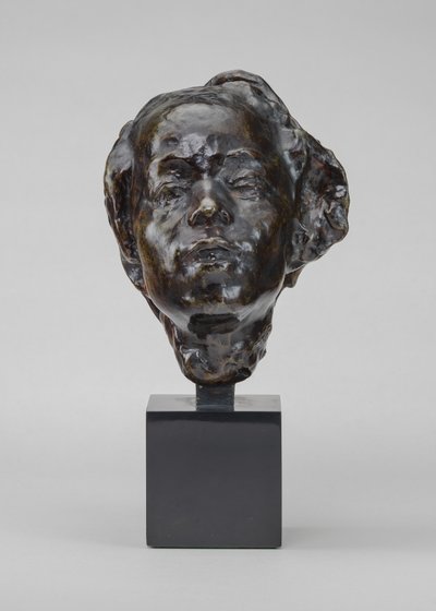 Hoofd van Hanako Ohta Hisa, model door Auguste Rodin