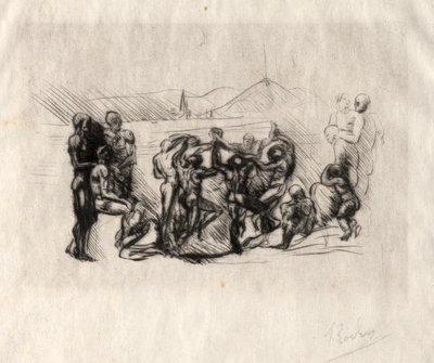 La Ronde door Auguste Rodin